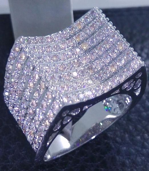 

fashion jewelry majestic jewellery 168pcs gem 5a zircon stone 10kt white gold filled wedding band ring sz 510 5983213, Slivery;golden