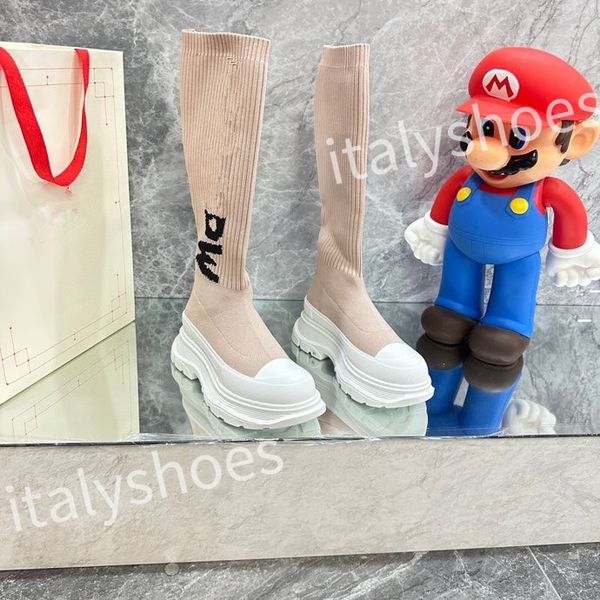 

2023 luxury sock shoes high sneakers mens womens designer sneaker beige all black graffiti fashion socks booties casual shoe xsd221120