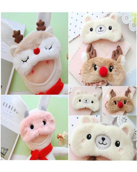 

cute travel sleep rest portable rest relax eye shade sleeping mask cover soft sleep mask gift8160240