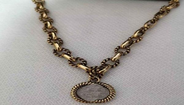 

new jewelry vintage bracelet necklace bronze necklace quality super heavy feeling textured holiday gifts7470380, Silver