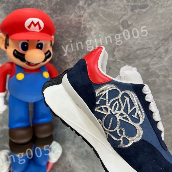 

2023 luxurys designers sneaker casual shoes sole white black leather womens espadrilles mens high-quality lace up trainers sneakers size 35-