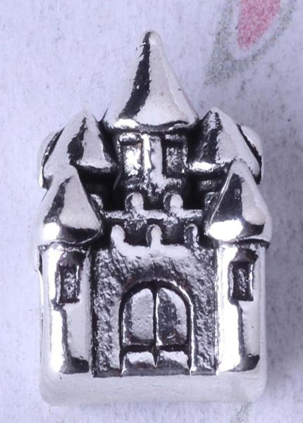 

antique silver/bronze diy castle p beads jewelry pendants fit necklace or bracelets charm 200pcs/lot 1678969042, Bronze;silver