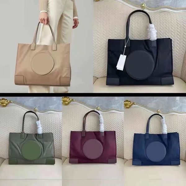 

2 sizes totes designer tote bag women handbag nylon handbags classic solid color large volume shopping purse shoulder bags 220907luxurybags8