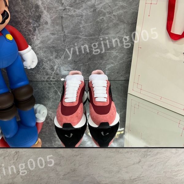 

2023 designer sneakers calfskin casual shoes reflective shoes vintage trainers sneaker leisure shoe platform lace-up xsd221109, Black