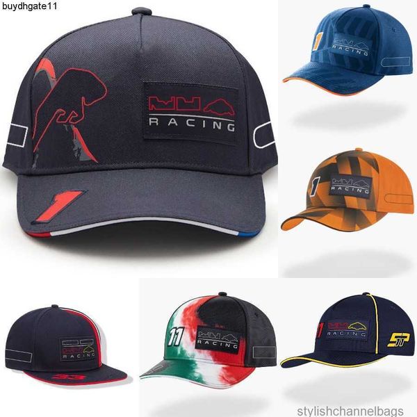 

2023 fashion ball cap new f1 racing men's hats fitted sun hat formula 1 embroidered baseball cap outdoor sports cap 6fks, Blue;gray