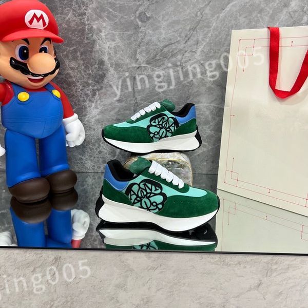 

designer sneakers calfskin casual shoes reflective shoes vintage trainers sneaker leisure shoe platform lace-up xsd221109, Black