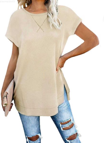 

women's t-shirt streetwear raglan short sleeve solid color t-shirt new casual tees women t-shirts fashion ladies cotton camisas mujer, White