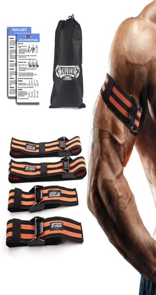 

bfr occlusion wraps pro resistance bands fitness arm leg blaster elastic exercise bands for blood flow restriction training y200508717369