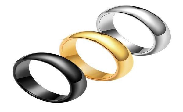 

4mm 6mm tungsten ring dome band us size 412 custom for men women wedding4104612, Silver