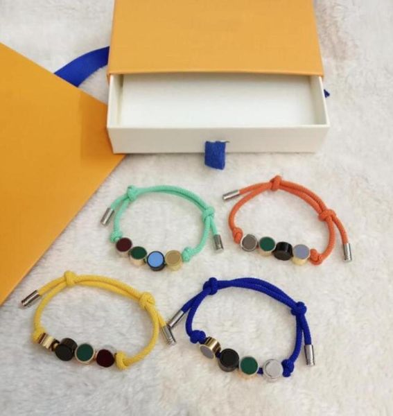 

trendy bracelet fashion designer bracelets for mens women jewelry adjustable charmbracelets 4 colors optional5575307, Golden;silver