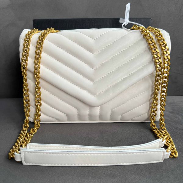 

7a quality womens mens cool chain handbag shoulder satchel bags luxurys designer purse luxury large shape flap classic genuine leather tote