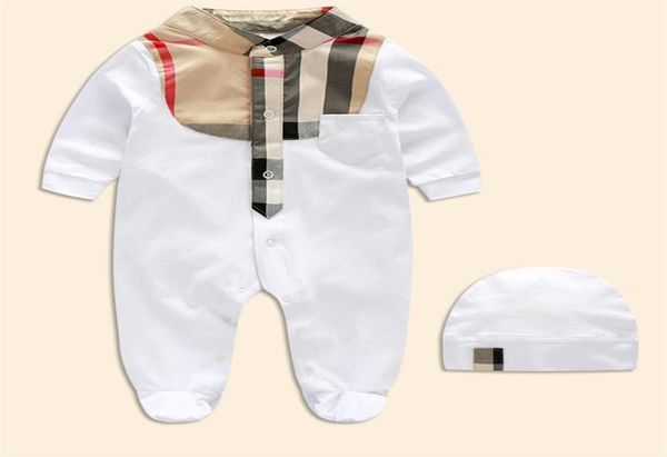 

baby boy romper spring autumn newborn clothes cotton newborn baby girls boy kids designer long sleeve clothes infant jumpsuits227a3629576, Blue