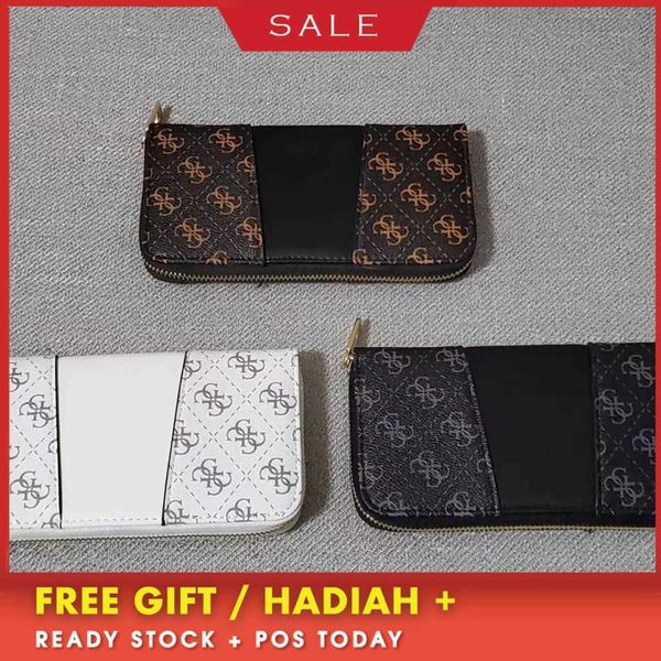 

women's design bags gs2023 summer new product versatile trend old flower long wallet popular fashion change clip handheld small bag eve