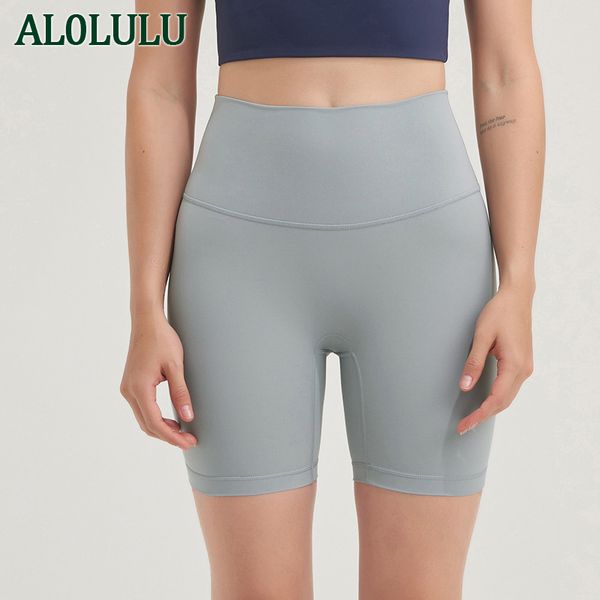 

al0lulu women's yoga pants high waist sports shorts fitness pants three pants