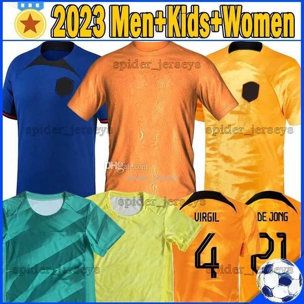 

2023 netherland women national team soccer jersey 21 damaris egurrola 15 caitlin dijkstra 18 kerstin casparij 4 aniek nouwen 2 lynn wilms 14, Black;yellow