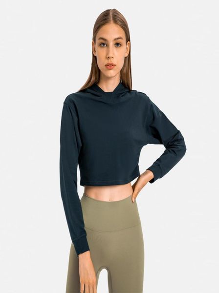 

women039s sports coat yoga short with hood hoodie casual fitted long sleeve fitness clothes girl gym white black grey plus2400710