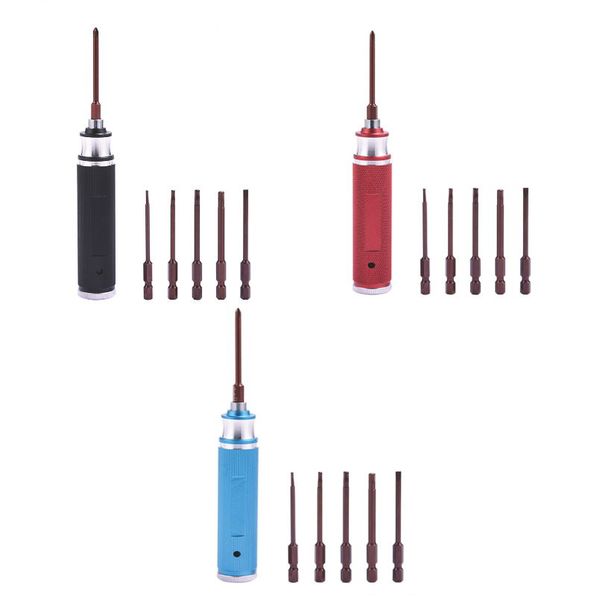 

rc hex screwdrivers tool set 6 in 1 precision rc tools made of s2 grade high speed steel for dji phantom 2/3/4 drone
