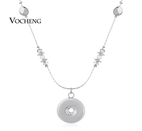 

noosa button pendant necklace ginger snap jewelry 18mm nn3183283378, Silver