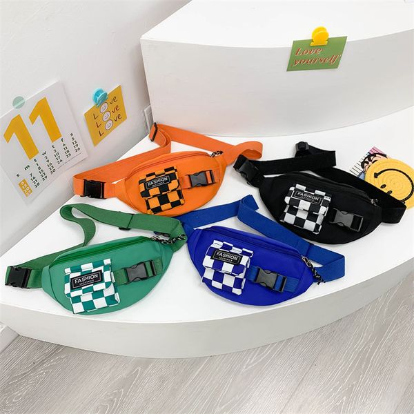 

waist bags school bags chest bag for kids handbag fashion korean fanny pack boy girl waist bag casual change purse coin children shoulder cr