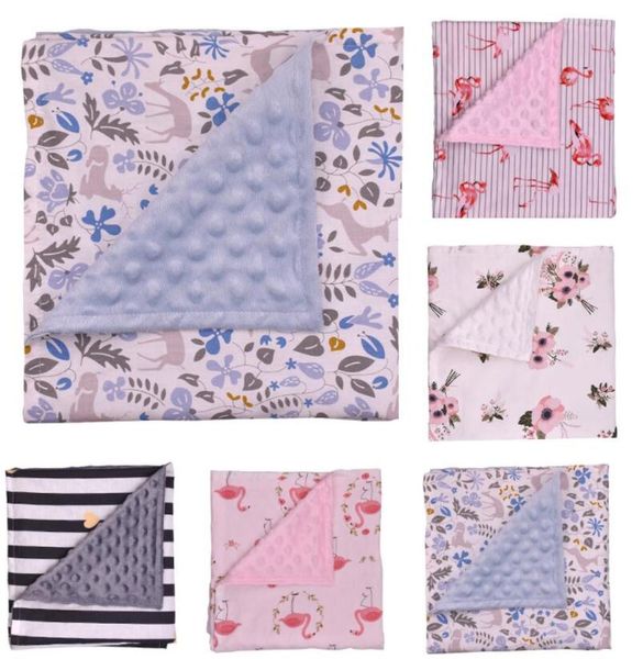 

baby blanket for baby girl ultra soft and cozy minky dot perfect baby shower gift 3687996