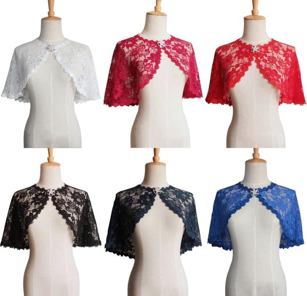 

bridal wraps modest alencon lace wedding bridal bolero for wedding dresses sleeveless lace applique jacket cpa909 cpa12782553850, White