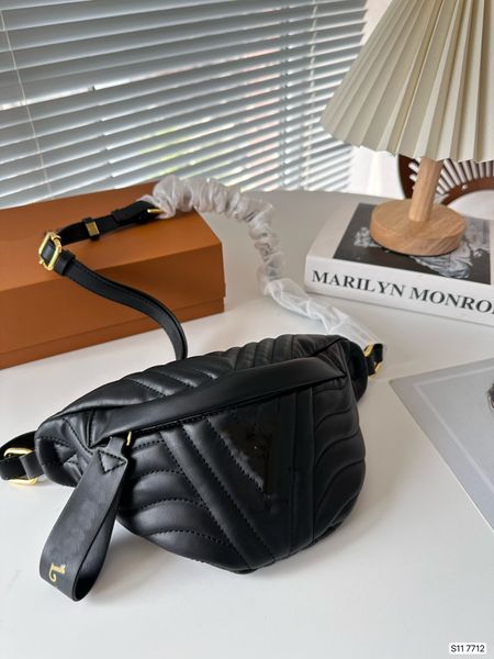 

bumbag cross body waist bags women men chest designer bag luxury bumbags bum fanny pack wave famous soft leather shoulder sling bags lady co