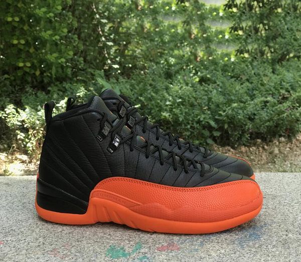 

wmns 12 brilliant orange men basketball shoes fd9101-081 playoffs 12s black varsity red-white outdoor sports sneakers ct8013-006