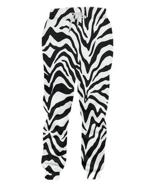 

release casual pants boy new long loose leopard 3d trousers printed zebra stripes hiphop large size cosng winter trouser rcl063734332, Black
