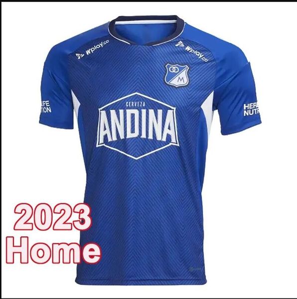 

2023 2024 millonarios f.c.castro soccer jerseys mens 23 24 vasquez quinones giraldo pereira vargas home football shirts uniforms men camiset, Black;yellow