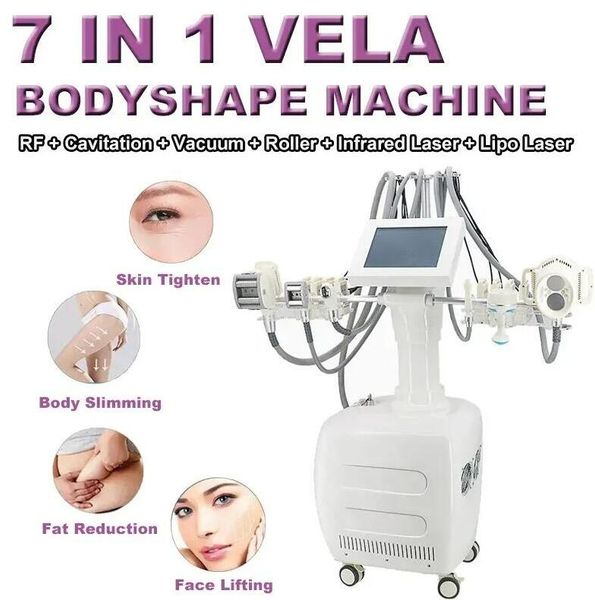 

powerful vela slimming vacuum rf infrared roller slimming skin tightening machine slimming cavitation vacuum rf bio cooling pads body shape
