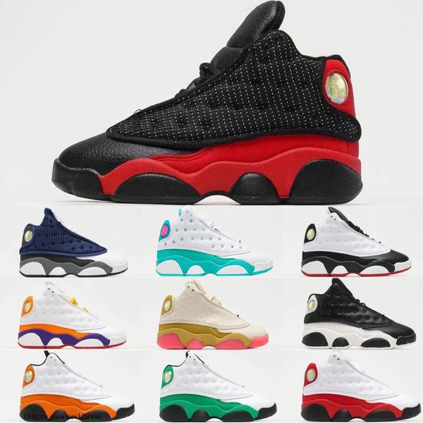 

kids shoes 13 toddlers 13s boys basketball sneakers gril baby kid children shoe youth infants xiii sport sneaker baby outdoors designer athl, Black