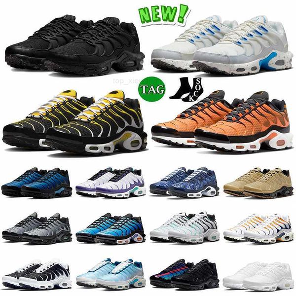 

tns plus terrascape running shoes triple black unc vibes tn se yellow orange university blue graphic prints gold bullet unity oreo hyper roy