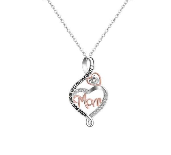 

10pieceslotmothers day gifts for mom mother daughter friend mum necklace fashion necklaces pendant for women jewelry5222626, Silver
