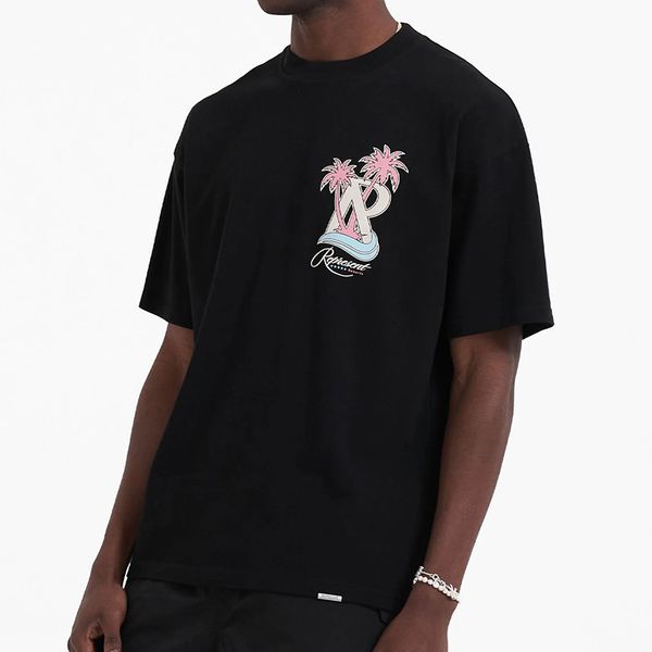 

mens t-shirts black white casual short sleeves graphic oversized t shirts cotton tee men women hip hop streetwear mg230222, White;black