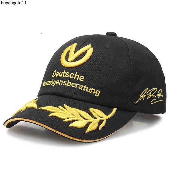 

2023 fashion ball cap new cotton baseball cap for schumacher signature f1 formula one brand snapback hat sport car motorcycle trucket fz05, Blue;gray