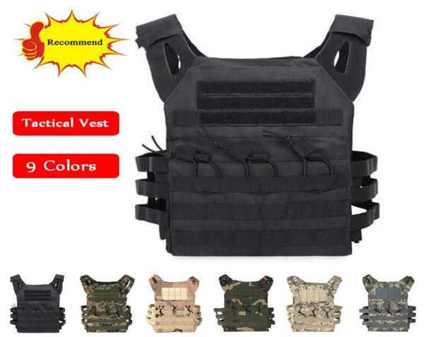 

tactical combat vest jpc outdoor hunting wargame paintball protective plate carrier body armor vest6695285, Camo