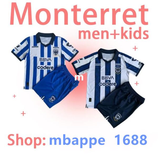 

liga mx rayados monterrey soccer jerseys r.funes 2023 2024 home special edition mori m.meza 23 24 mexican league men special jersey football, Black