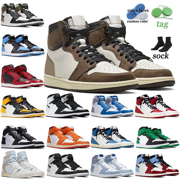 

2023 new 1s spider-verse basketball shoes size 13 sneakers university blue bred patent reverse mocha ts mocha royal reimagined patent royal