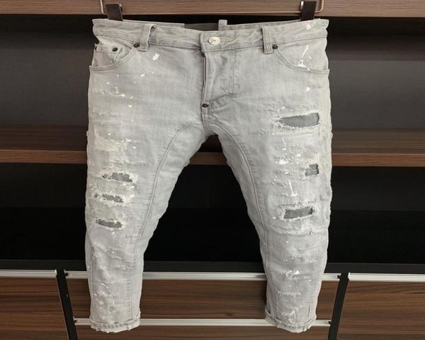

dsq phantom turtle men039s jeans mens luxury designer jeans skinny ripped cool guy causal hole denim fashion brand fit jeans me2002046, Blue