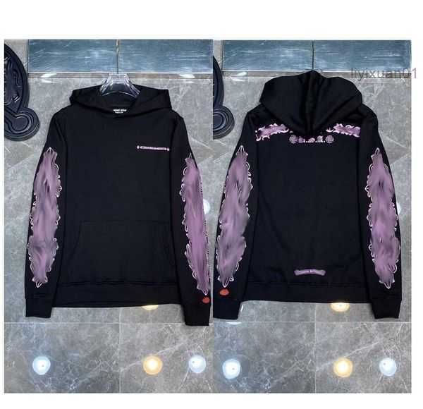 

chromes hoodie hearts hoodie designer winter sanskrit hoodie ch jacket coat hooded hoody men woman hip hop sweatshirts heart hoodie js7v, Black