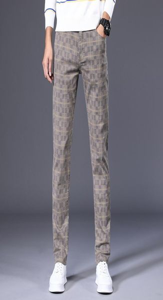 

plaid jeans for men039s stright denim pants men loose anklelength jeans male plaid casual streetweat korean clothes6677922, Blue