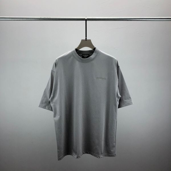 

men's plus tees & polos round neck embroidered and printed polar style summer wear with street pure cotton 321ed, White;black