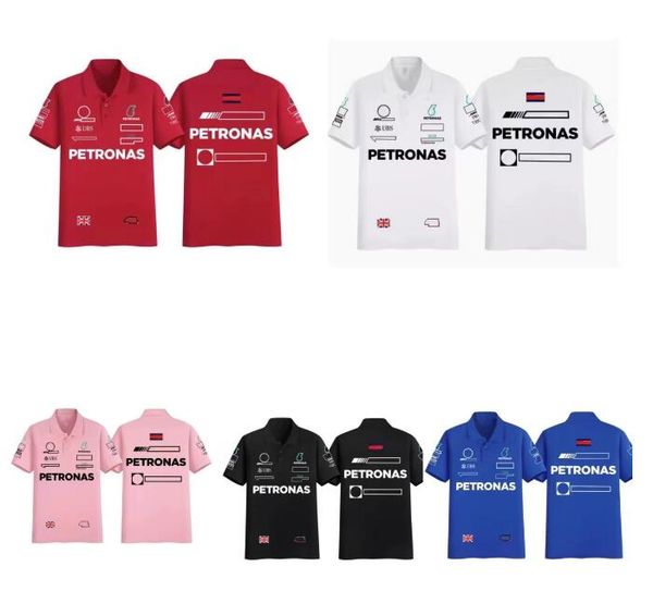 

summer short sleeve shirt f1 formula 1 polo shirt same style customized