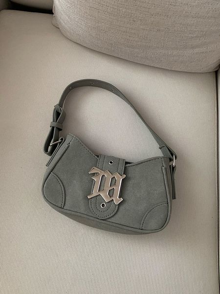 

evening bags vintage nubuck leather shoulder for women designer small handbags female casual underarm purses girls crossbody sling bag 23071