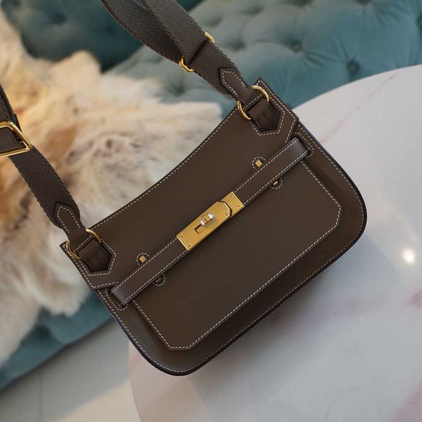 

totes handbag jypsieres h ermss s bag mini saddle bag 2023 wax thread sewn original factory swift leatherqq