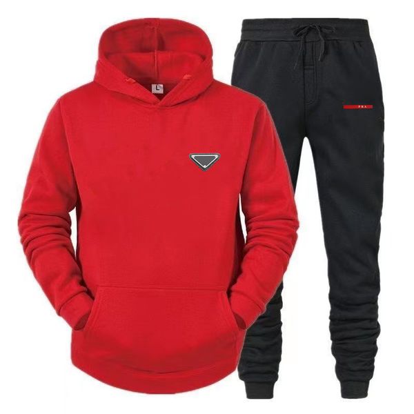 

spring and autumn two-piece pants sportswear women's sweatshirt printed hoodie+pants sportswear women's sportswear hooded men&#039, White