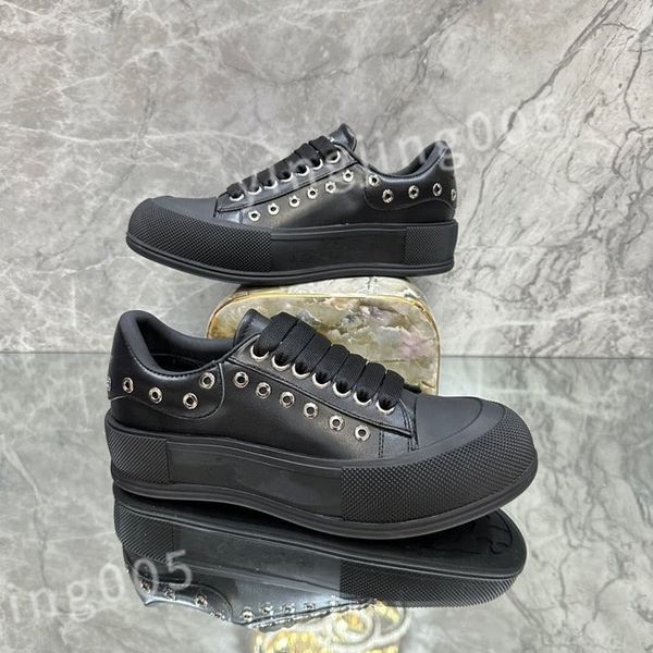 

new designer sneakers calfskin casual shoes reflective shoes vintage trainers sneaker leisure shoes platform lace-up xsd221111, Black