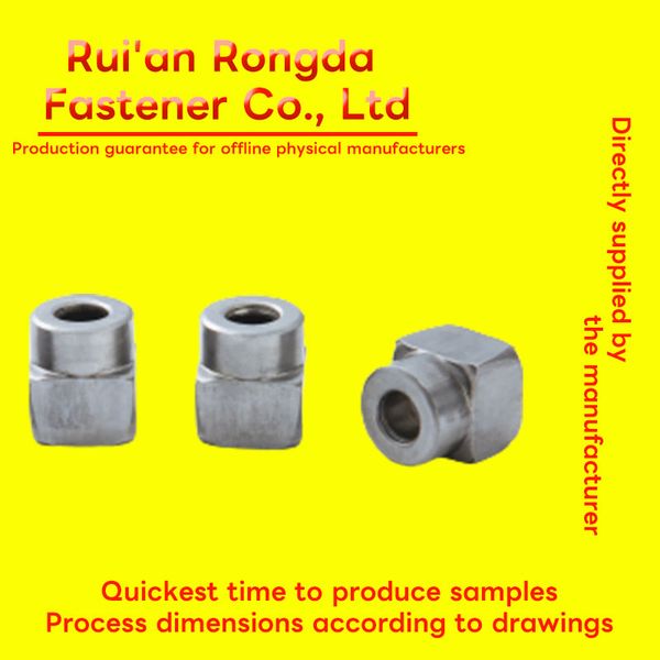 

Square nut carbon steel galvanized M6 hexagonal socket Flange nut There's a hundred of them in one