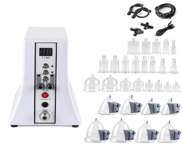

new electric vacuum therapi machine lymph drainage face slimming breast enlarger beauty instrument enhancing cupping device6387938