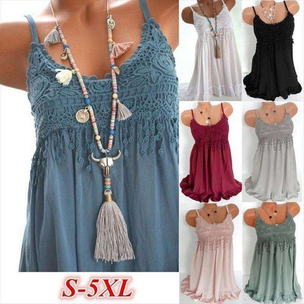 

summer lace sling dress seven colors size, Black;gray